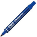 Pentel N 50 permanent marker Bullet tip Blue 12 pc(s)