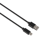 Hama 00200907 USB cable USB 2.0 0.9 m USB C USB A Black