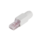 LogiLink Field assembly Cat.6A RJ45 plug, unshielded, one-piece type