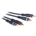 C2G 3m Velocity RCA audio cable Black