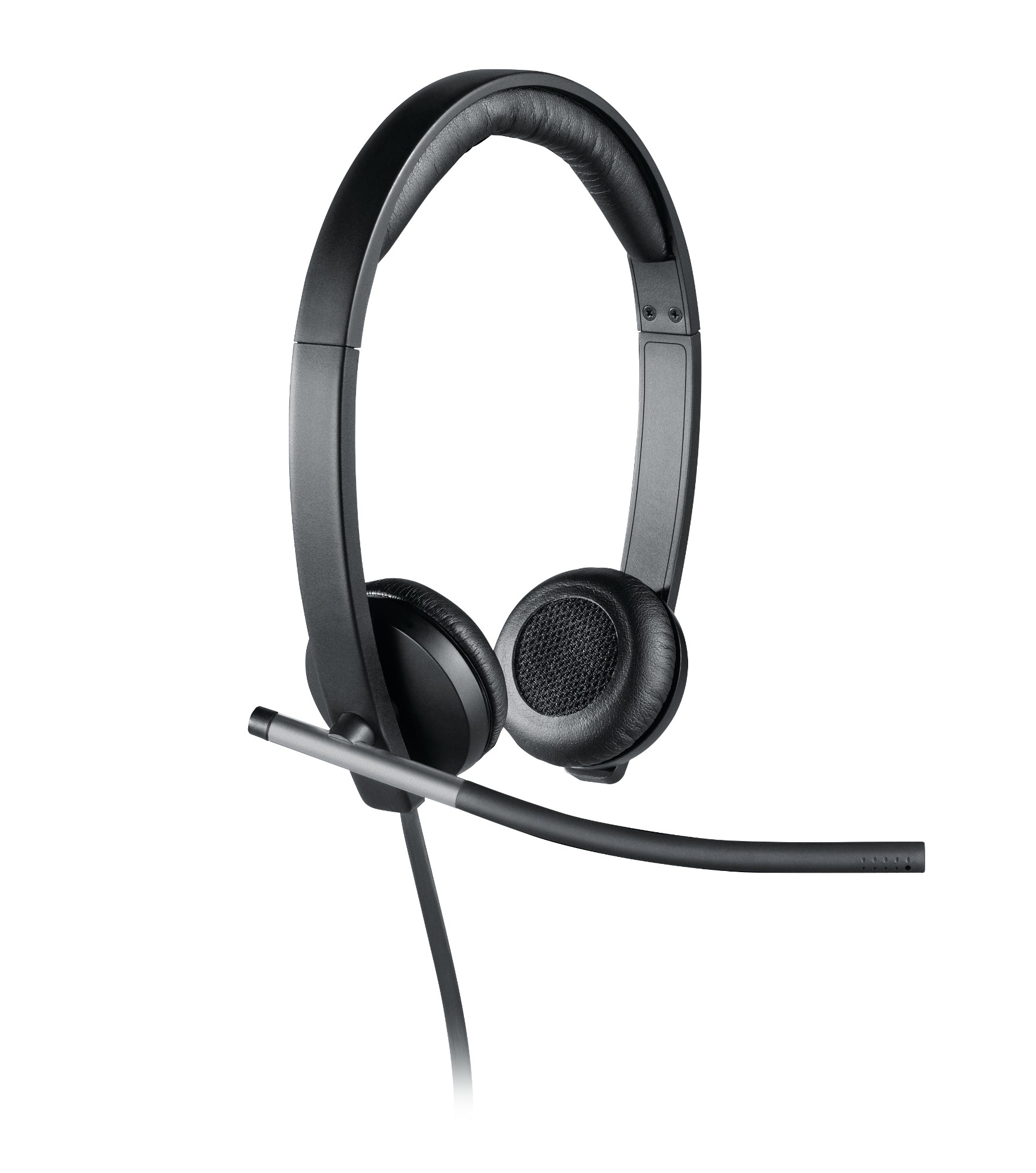 Logitech H650E Headset Head-band Black, Silver