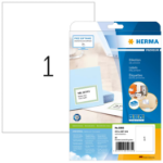 HERMA Labels Premium A4 210x297 mm white paper matt 25 pcs.