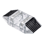 Panduit CLRCVR3-1 socket safety cover Black, Transparent 1 pc(s)