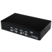 StarTech.com 4 Port 1U Rackmount USB KVM Switch with OSD