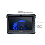 Durabook , U11, 11.6' FHD, Intel® Core™ i5-1230U, Windows 11, 8GB RAM, 256GB PCIe SSD, Wi-Fi 6E, Bluetooth v5.3, 2MP Front Camera, 3-year Warranty