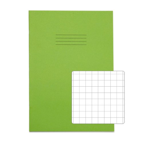 Image of Rhino A4 Exercise Book 32 Page, Light Green, S10 (Pack of 100)