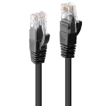 Lindy 1m Cat.6 U/UTP Cable, Black