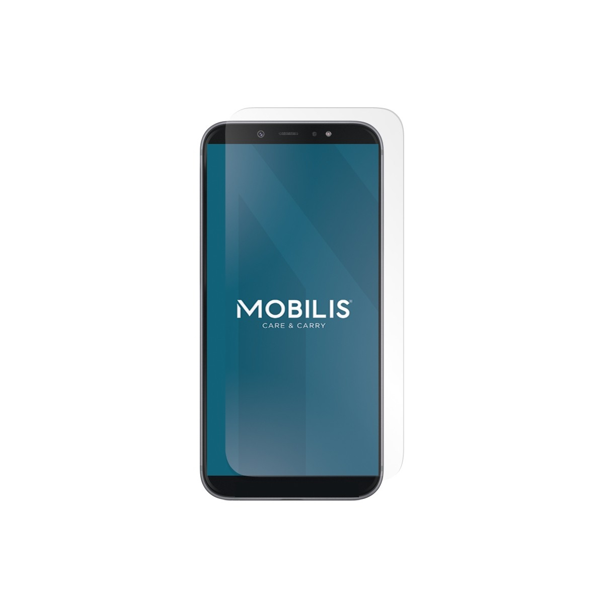 Image of Mobilis 017031 mobile phone screen/back protector Clear screen...
