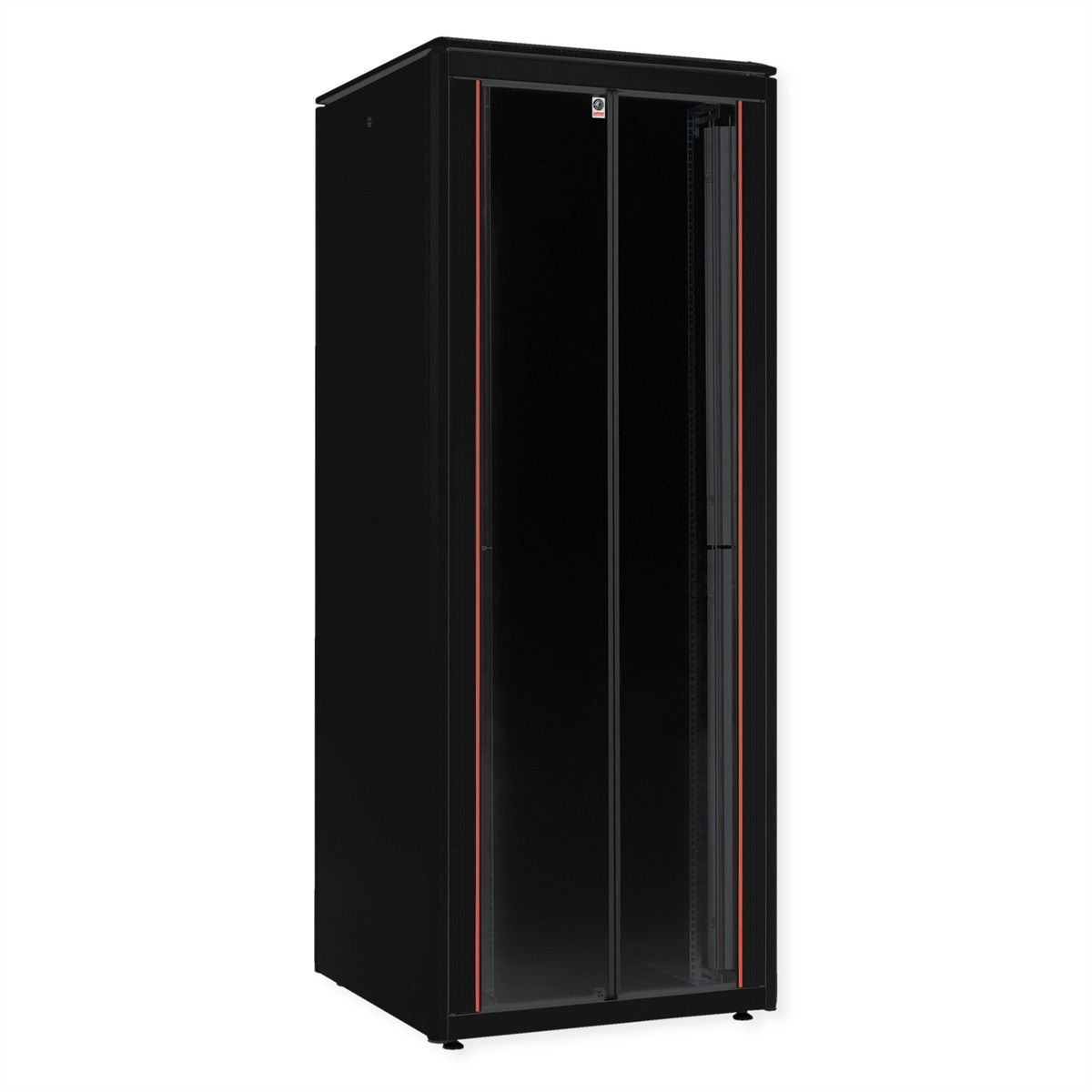 ROLINE 19-inch Network Cabinet Pro 47 U. 800x800 WxD glass door black