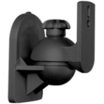 Techly ICA-SP-SS28 speaker mount Wall Plastic Black
