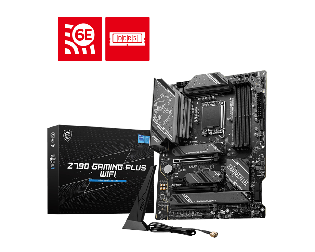 Image of MSI Z790 GAMING PLUS WIFI motherboard Intel Z790 LGA 1700 ATX