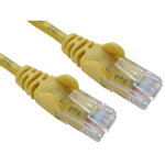 Cables Direct 0.25m Economy 10/100 Networking Cable - Yellow
