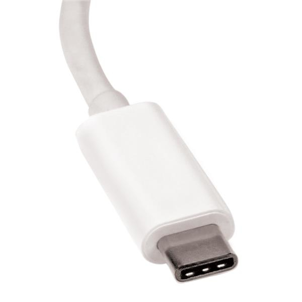 StarTech.com USB-C to DisplayPort Adapter - 4K 60Hz - White