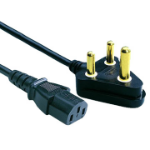 Power Cord -South Africa, 16/10A,250V,1830mm, -40C to +85C
