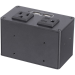 StarTech.com MOD4POWERNA outlet box C13 Black