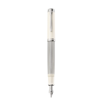 Pelikan 815529 fountain pen Built-in filling system Silver, White 1 pc(s)