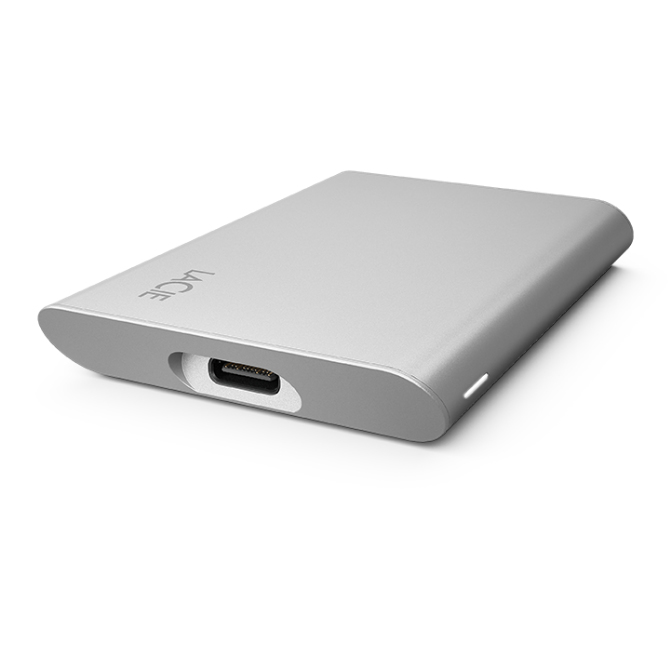 Image of LaCie STKS1000400 external solid state drive 1 TB Silver
