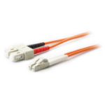 AddOn Networks 10m MMF LC/SC fibre optic cable 1 m Orange