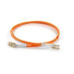 connektgear 3m Duplex Fibre Optic Multi-Mode Cable OM1 62.5/125 Micron LC to LC Orange