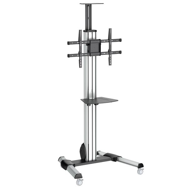 Image of StarTech.com TV Cart - Height Adjustable - Lockable Wheels