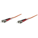 Intellinet 515764 fiber optic cable 78.7" (2 m) ST OM1 Orange