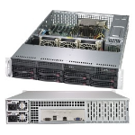 Supermicro A+ Server 2013S-C0R Intel SoC Socket SP3 Rack (2U) Black