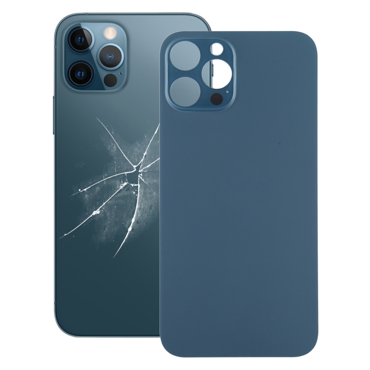EU Product - iPhone 12 Pro Max Back Cover (No Logo) - Blue thumbnail