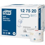 TORK SOFT MID SIZE TOILET RLL 127520