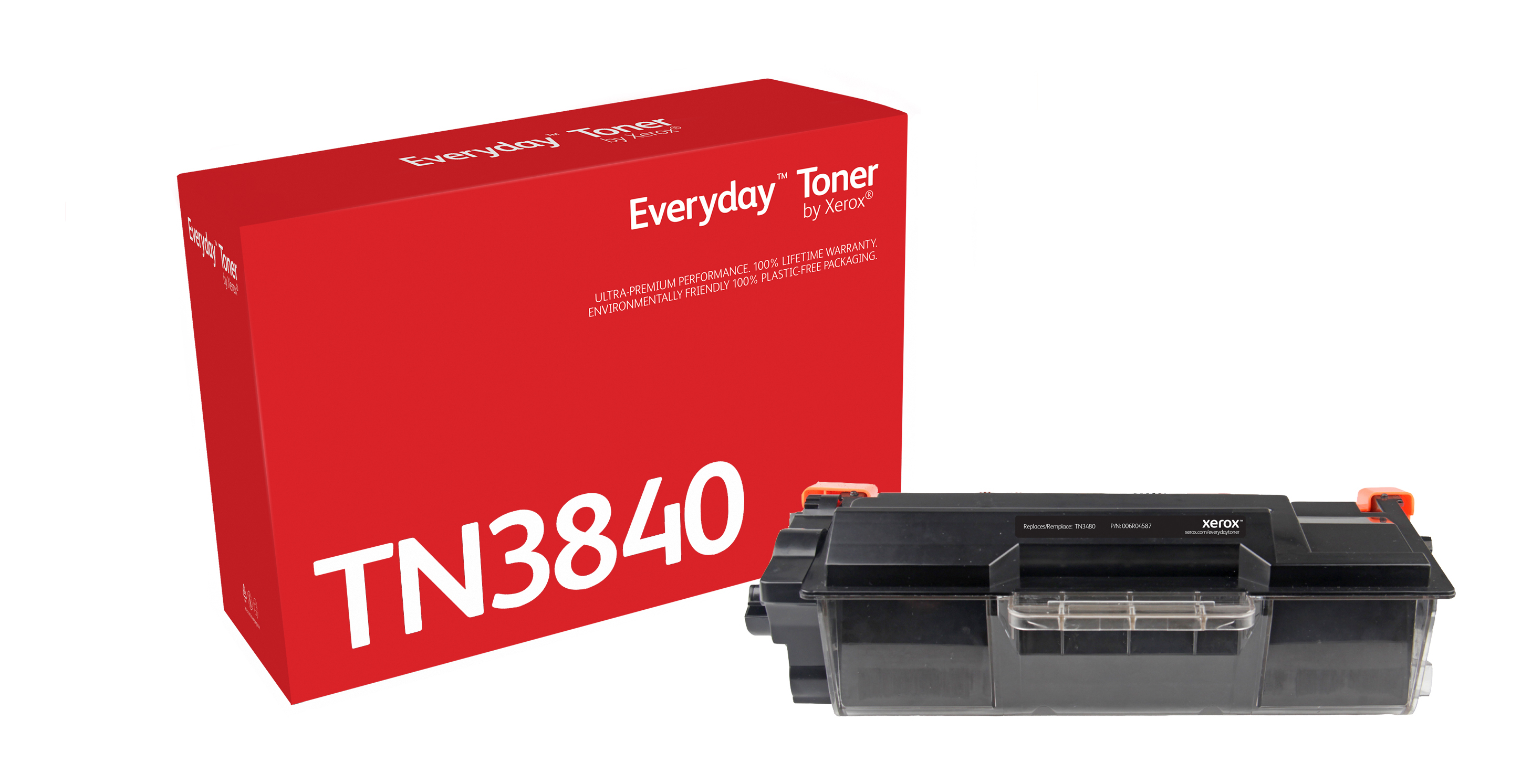 Image of Xerox 006R04587 Toner-kit, 8K pages (replaces Brother TN3480) for...