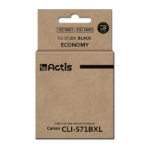 Actis KC-571Bk ink (replacement for Canon CLI-571Y; Standard; 12 ml; black)