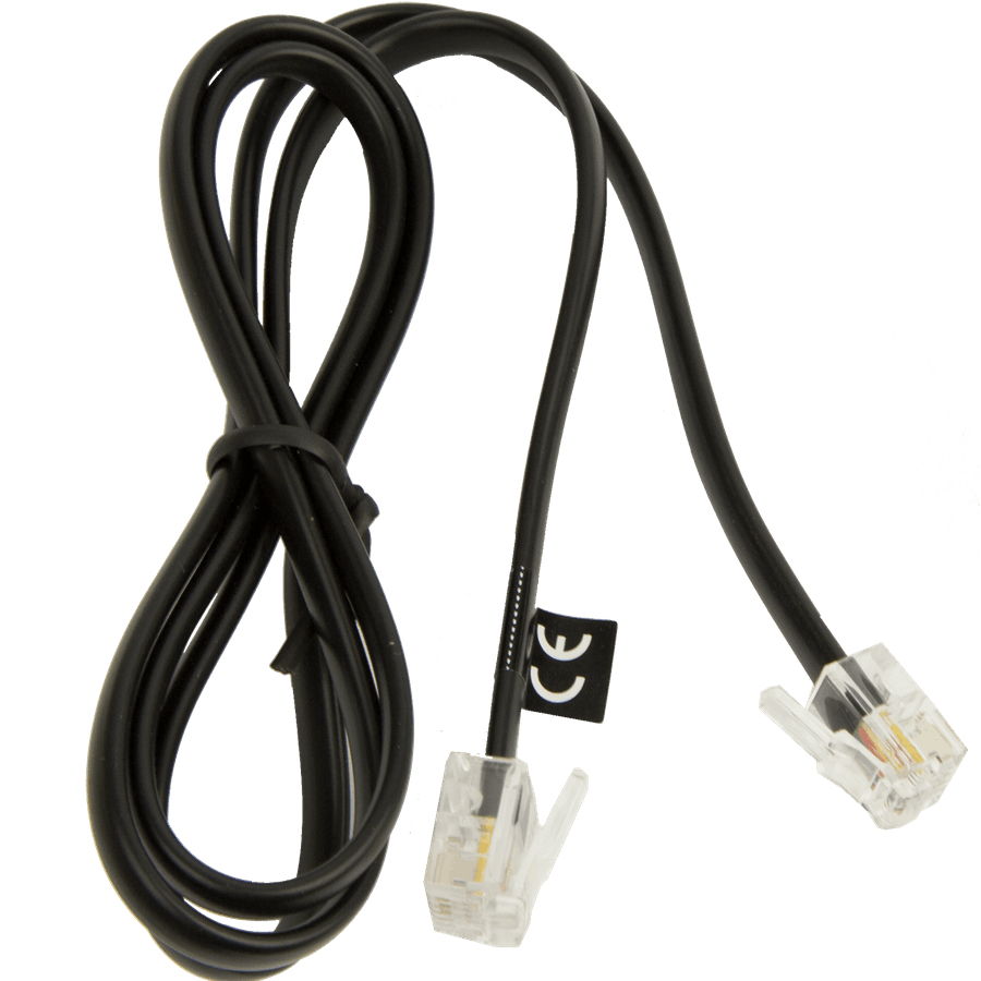 Photos - Cable (video, audio, USB) Jabra 8800-00-101 telephone cable Black 