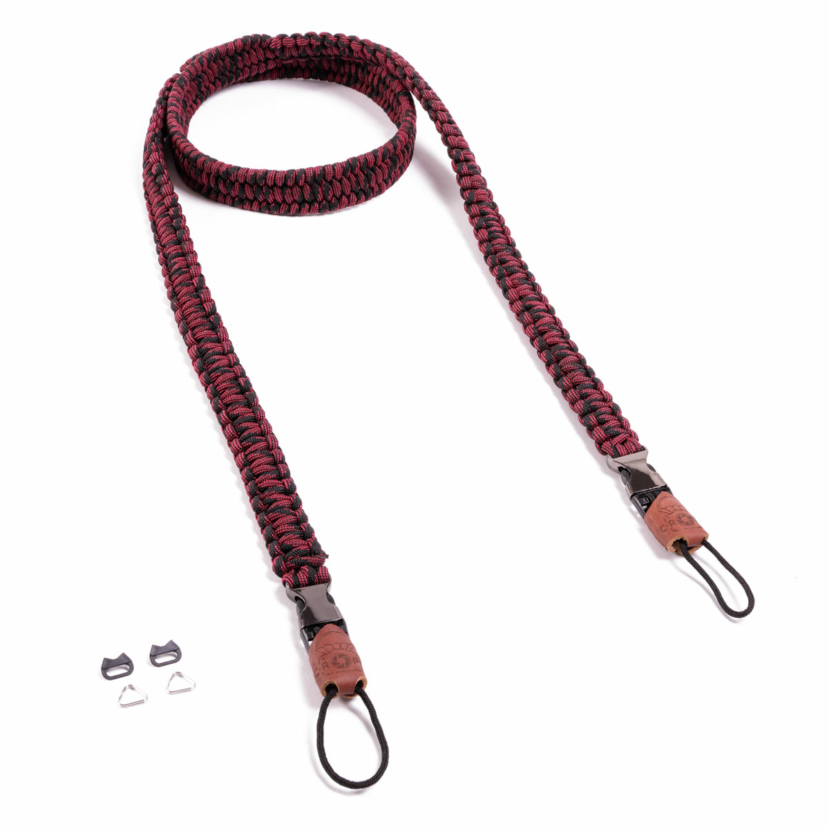 EU Product - Kameragurt Traveler aus Paracord 140cm Red Dots retail