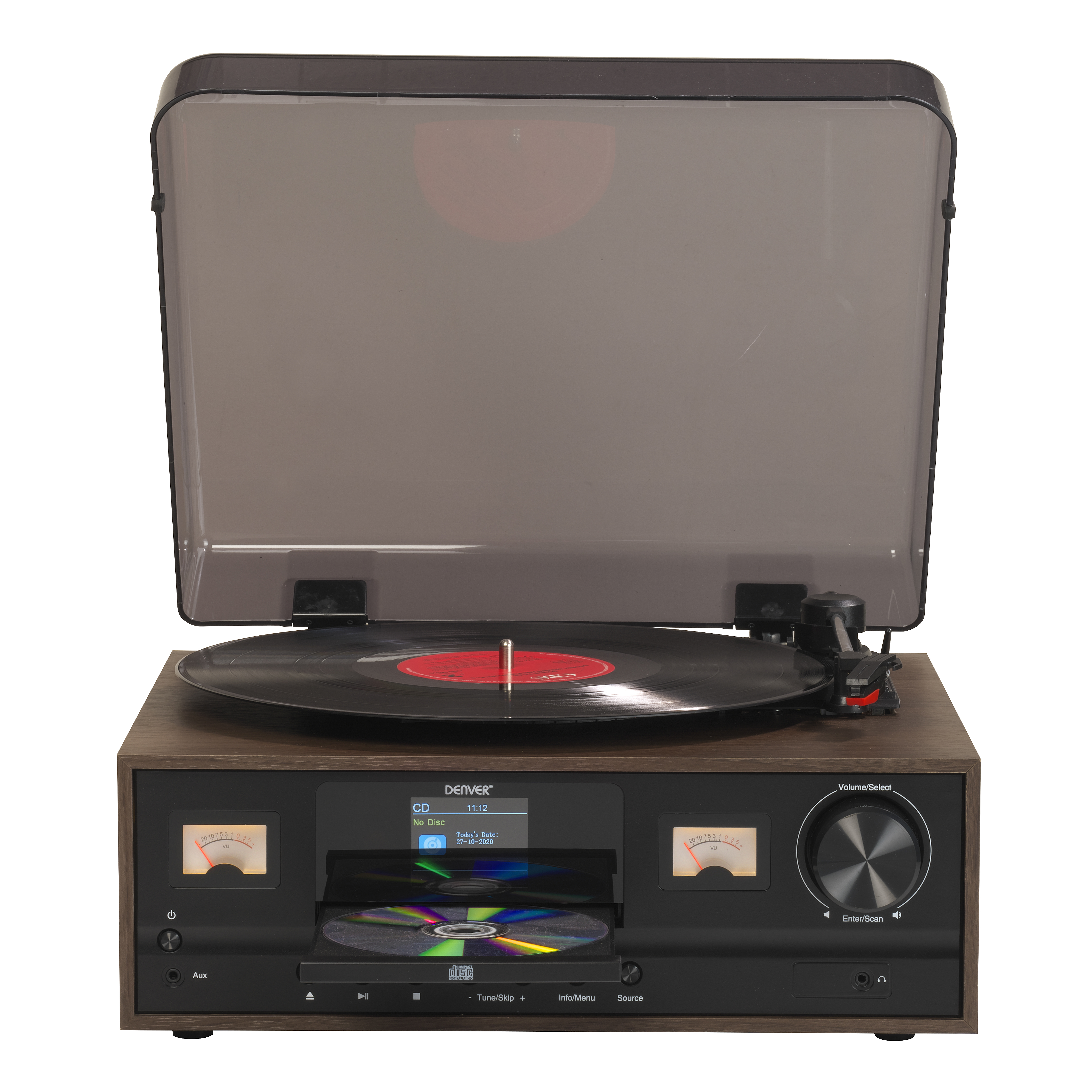 Image of Inter Sales Denver MRD-52 - 7.28 kg - Black - Personal CD player