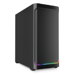Sharkoon AK4 RGB STRIP Midi Tower Black