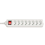 Lindy 73169 power extension 8 AC outlet(s) Indoor White