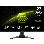 MSI MAG 27CQ6F computer monitor 27" 2560 x 1440 pixels Quad HD LCD Black