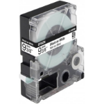 Epson C53S624402/LC-3WBN9 Ribbon black on white 9mm x 9m for Epson LabelWorks 4-18mm/36mm/6-12mm/6-18mm/6-24mm
