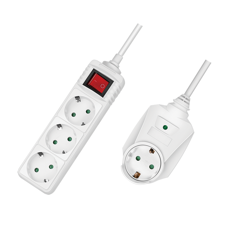 Image of LogiLink Outlet Strip, 3 safety sockets, w/ switch, +1...