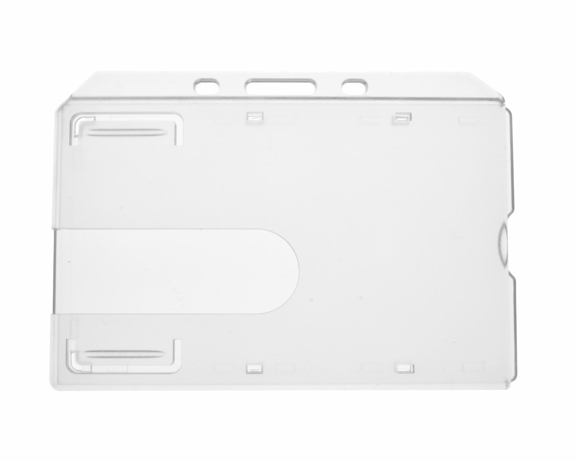 Image of Digital ID Clear Enclosed ID Card Holder - Landscape (Pack of 100)