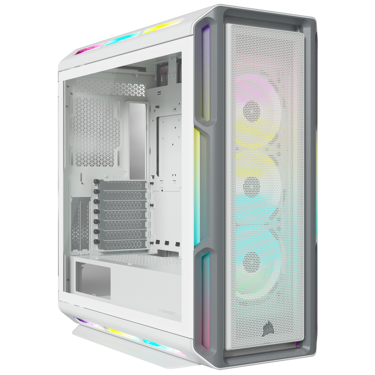 Image of Corsair iCUE 5000T RGB Midi Tower White