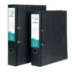 Q-CONNECT KF20002 ring binder Foolscap Black