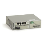 Black Box MT1430A-SM-SC netwerk media converter Single-mode Grijs