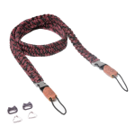 C-Rope Traveler strap Digital camera Nylon Black, Red