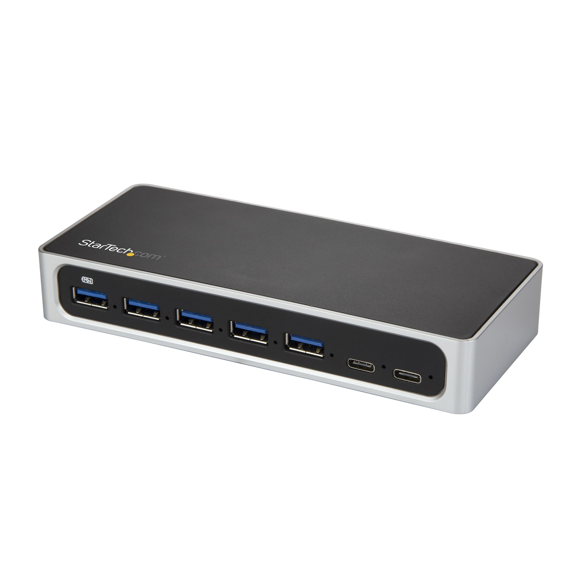 Image of StarTech.com 7 Port USB C Hub with Fast Charge Port - USB-C to 5x...