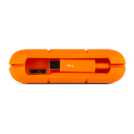 LaCie Rugged RAID externe harde schijf 4 TB 2.5" Micro-USB B 3.2 Gen 1 (3.1 Gen 1) Oranje, Zilver