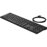 HP L95712-031 toetsenbord Kantoor USB QWERTY Brits Engels Zwart