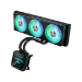 ASUS PRIME SLC II 360 ARGB LCD Processor All-in-one liquid cooler 12 cm Black 1 pc(s)