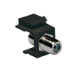 LogiLink NK0018B wire connector F-Type Black