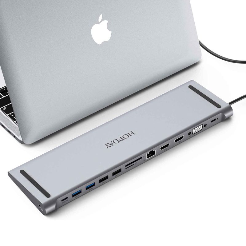 FDL 13-IN-1 USB-C DOCKING STATION INC. DISPLAY/ SD /USB & RJ45