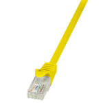 LogiLink 1.5m Cat.5e U/UTP networking cable Yellow Cat5e U/UTP (UTP)